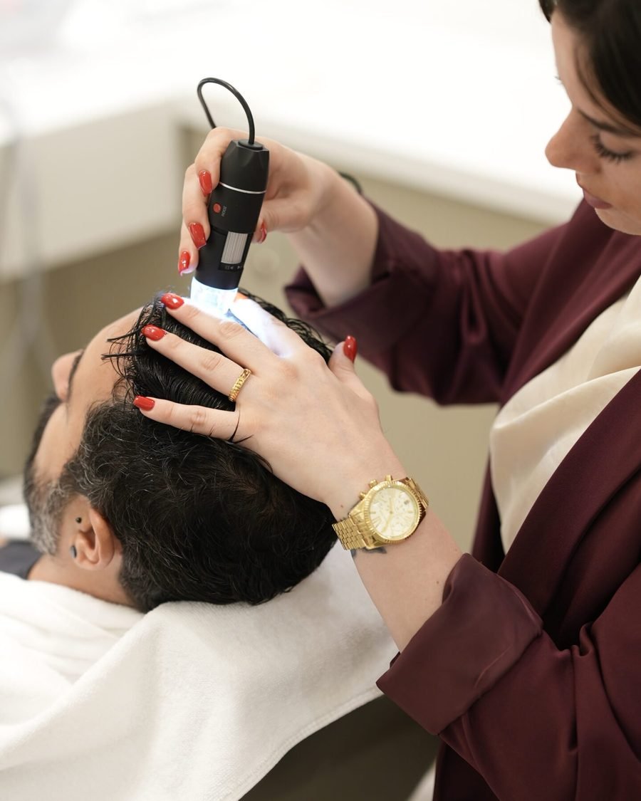 Scalp and hair growth treatment in Abu Dhabi